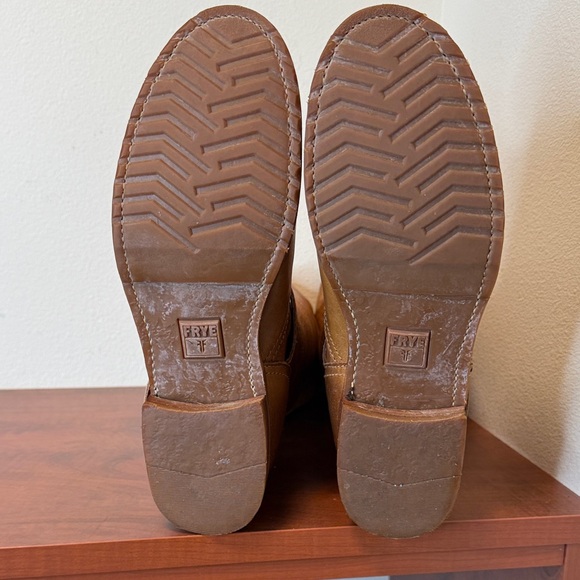 Frye Women's Tan Brown Tall Veronica Slouch Boots, Size 9.5 - Picture 8 of 14